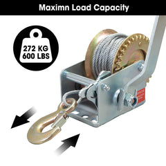 BIG RED winch mooring hook with safety latch ensuring secure connections during towing and recovery