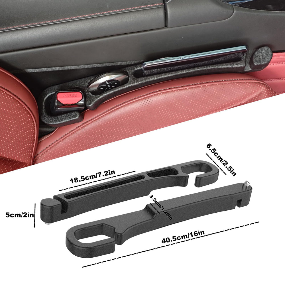 Bigger Solutions lifestyle image inside car displaying tidy cabin and organized console