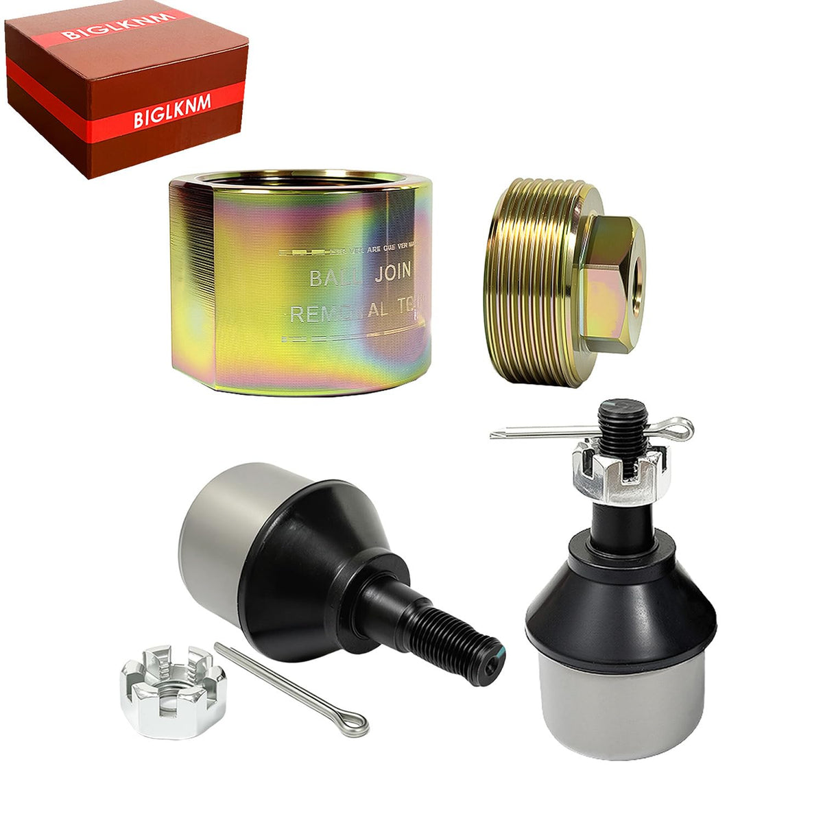 BIGLKNM front packaging showing kit contents and fitment benefits