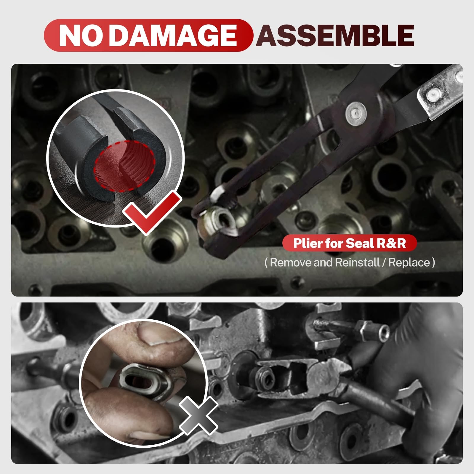 BILITOOLS adapter set and extension screws for multiple valve sizes
