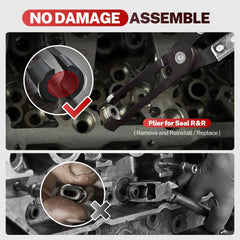 BILITOOLS adapter set and extension screws for multiple valve sizes