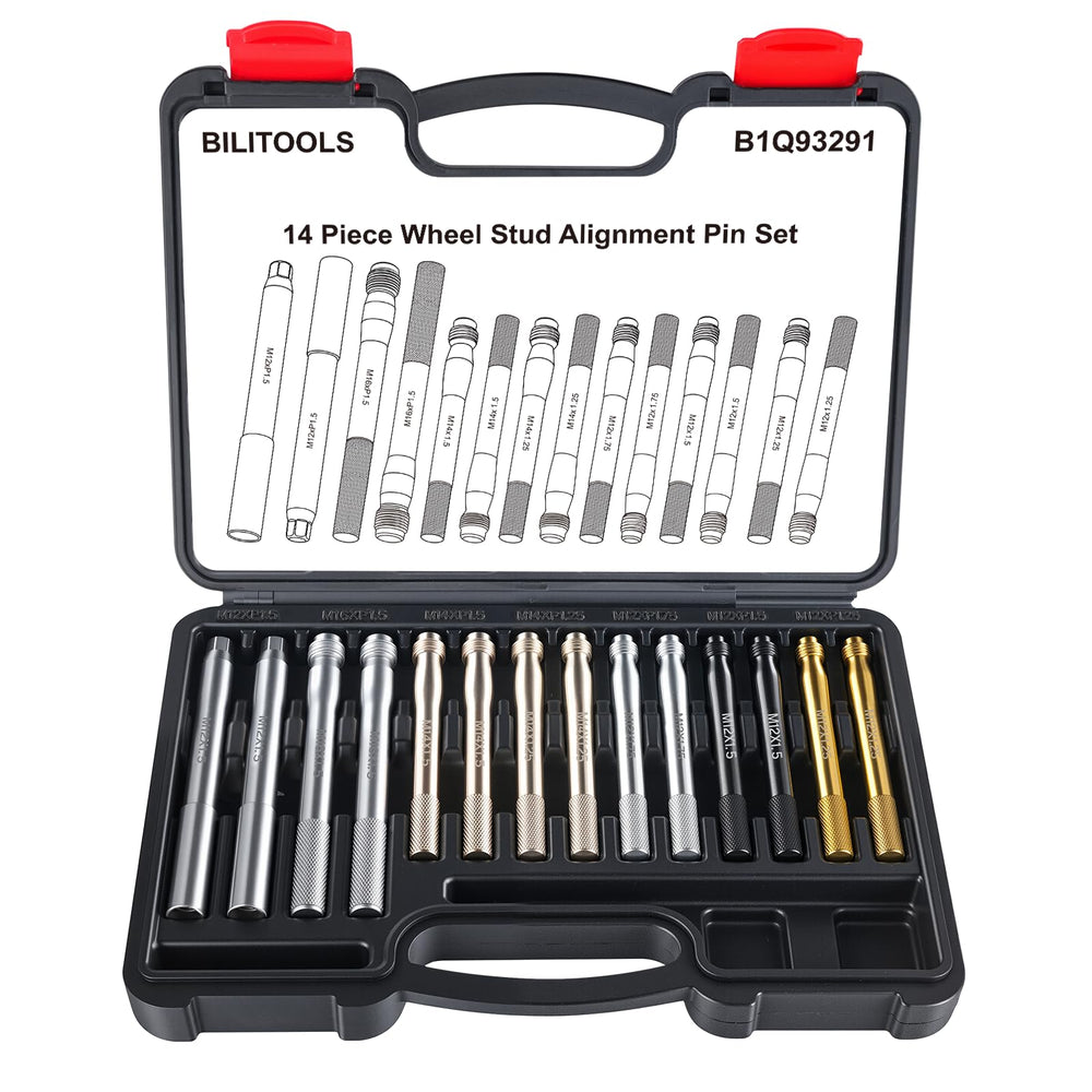 BILITOOLS front case open showing organized pins and quick access benefit