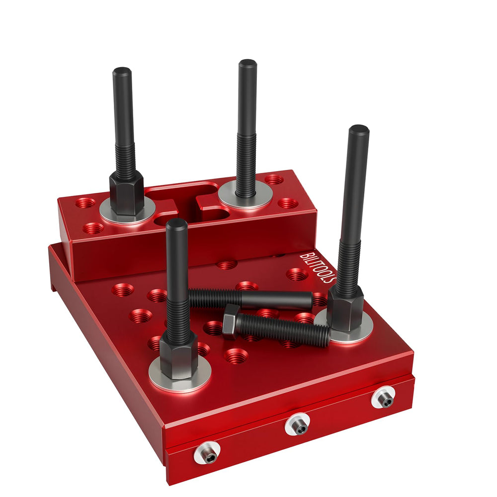 BILITOOLS front view showing plates and kit benefits for stable support