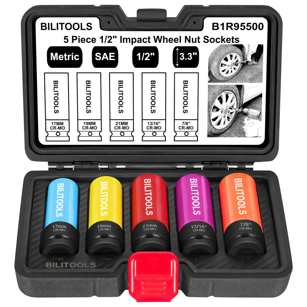 BILITOOLS front packaging showing complete 5-piece kit protecting wheels