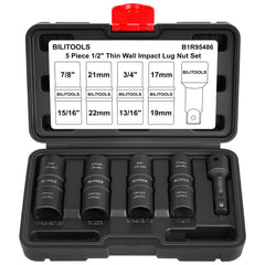BILITOOLS front packaging showing set and sizes, organized and portable
