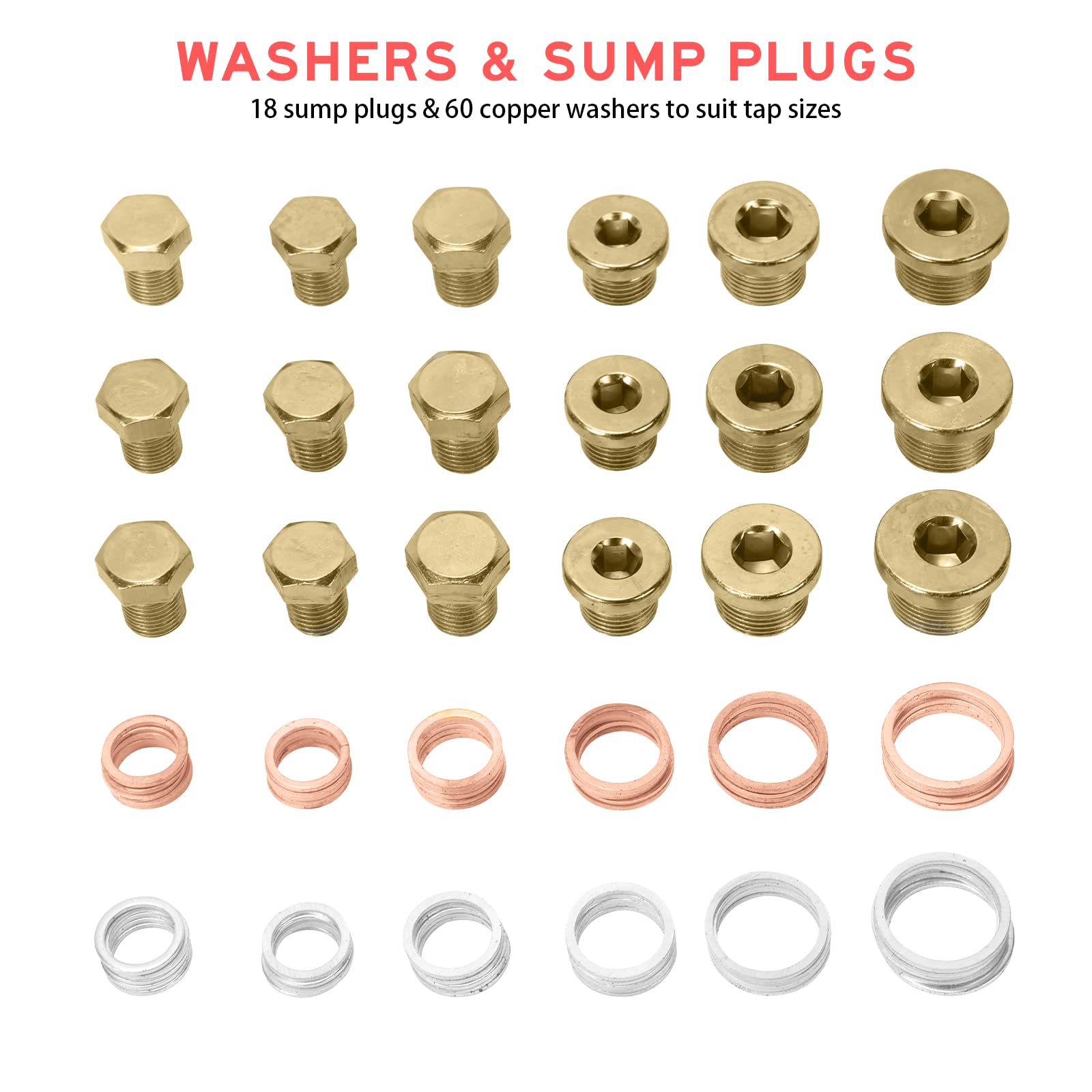 BILITOOLS organized case layout with labeled compartments for fast part selection