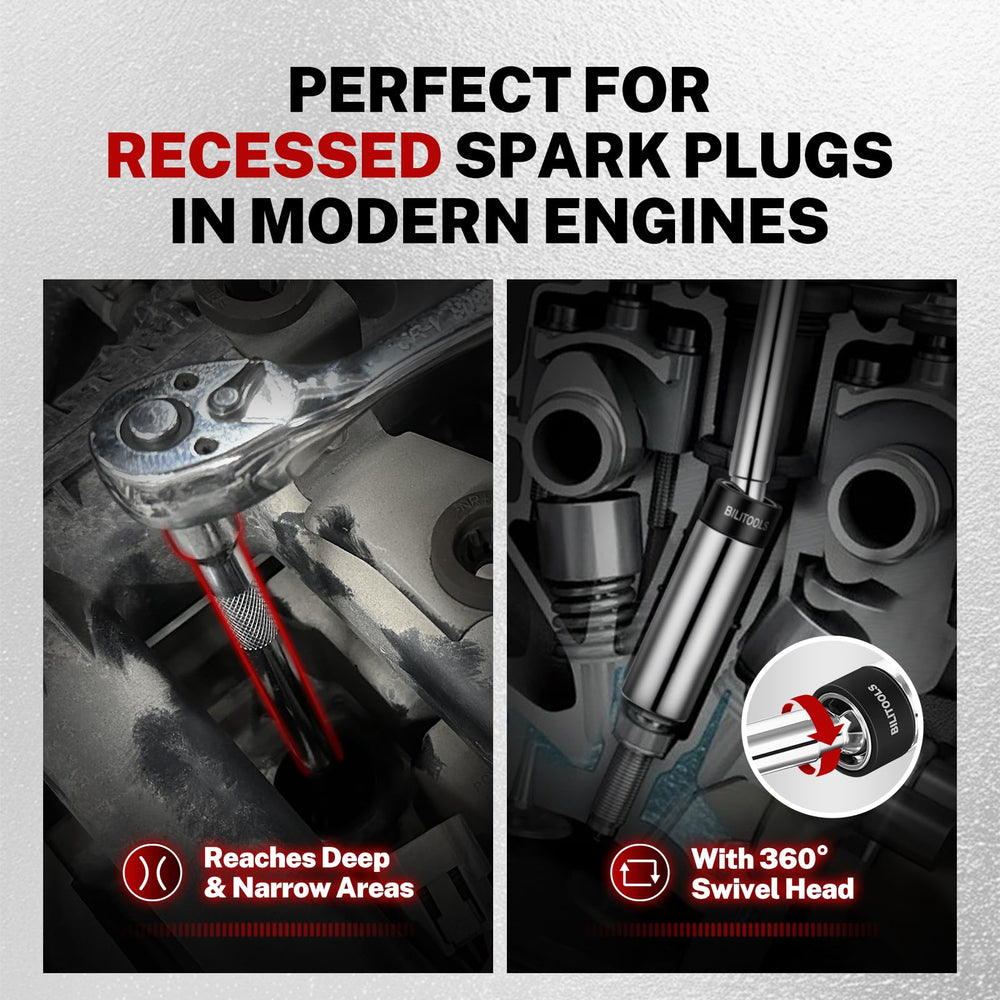 BILITOOLS engraved size markings on socket for fast, accurate selection benefit