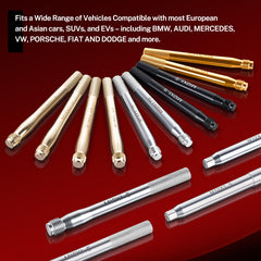 BILITOOLS thread detail on M14 pin demonstrating accurate fit and compatibility