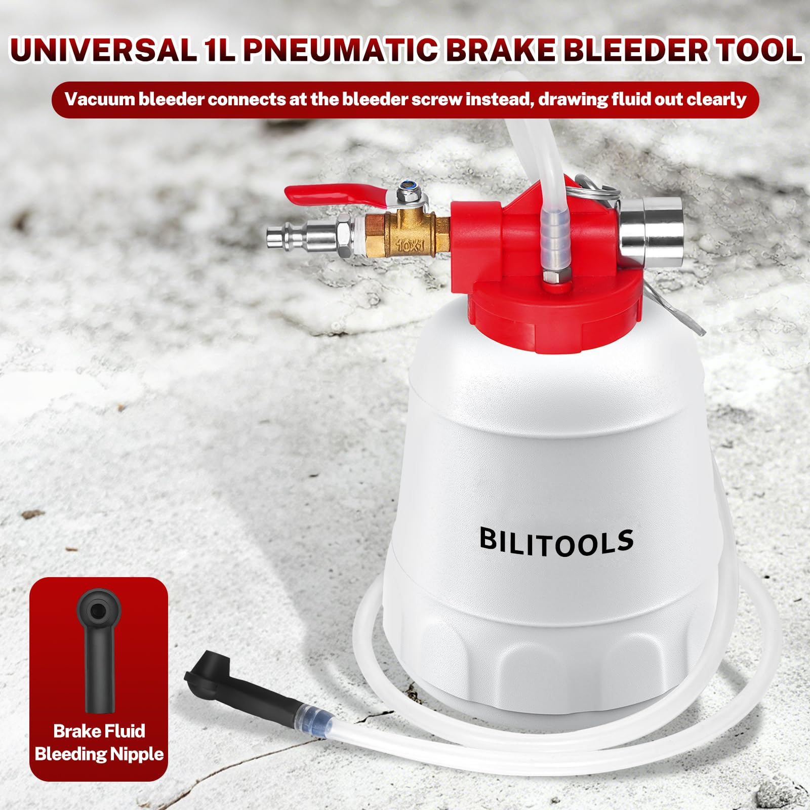 BILITOOLS kit staged in a garage lifestyle shot showing organized, professional setup