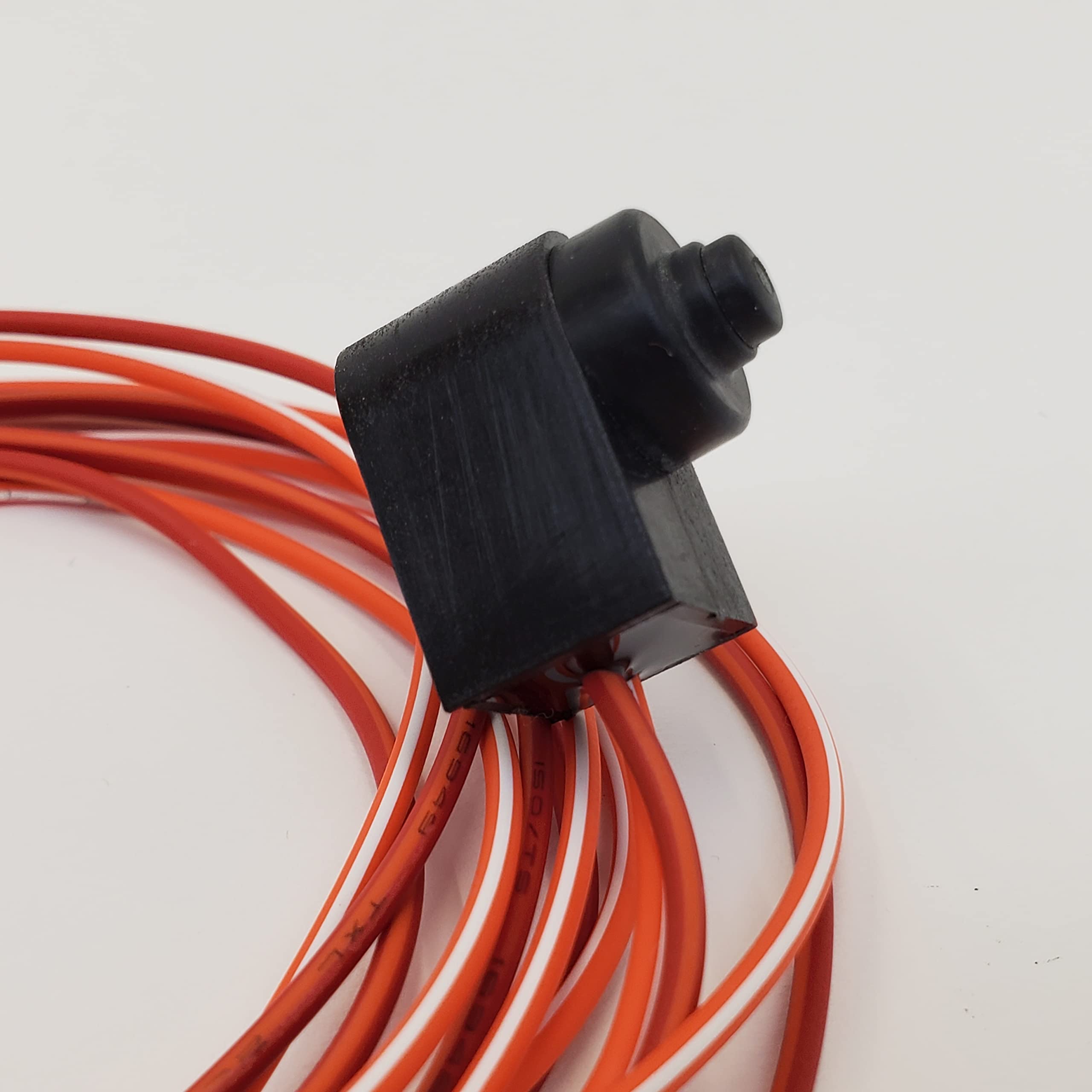 Billet Proof front brake switch with 50-inch wire lead ready for installation
