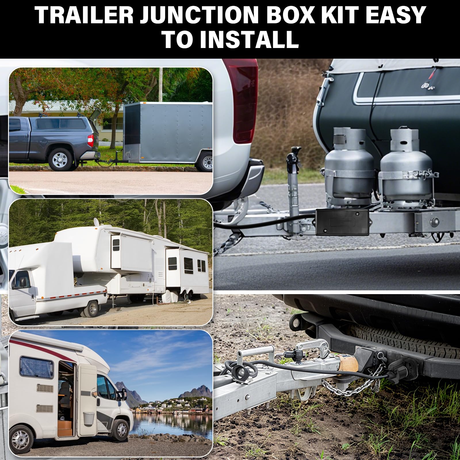Billion wealth grommets and accessories layout, secure cable protection