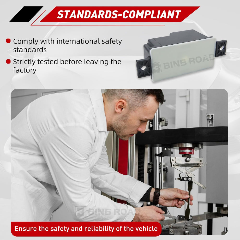 BINB ROAD packaging and included parts for convenient installation readiness