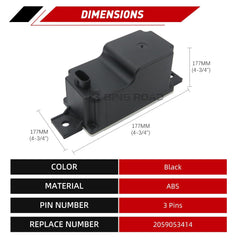 BINB ROAD side profile highlighting compact design for space-saving installation