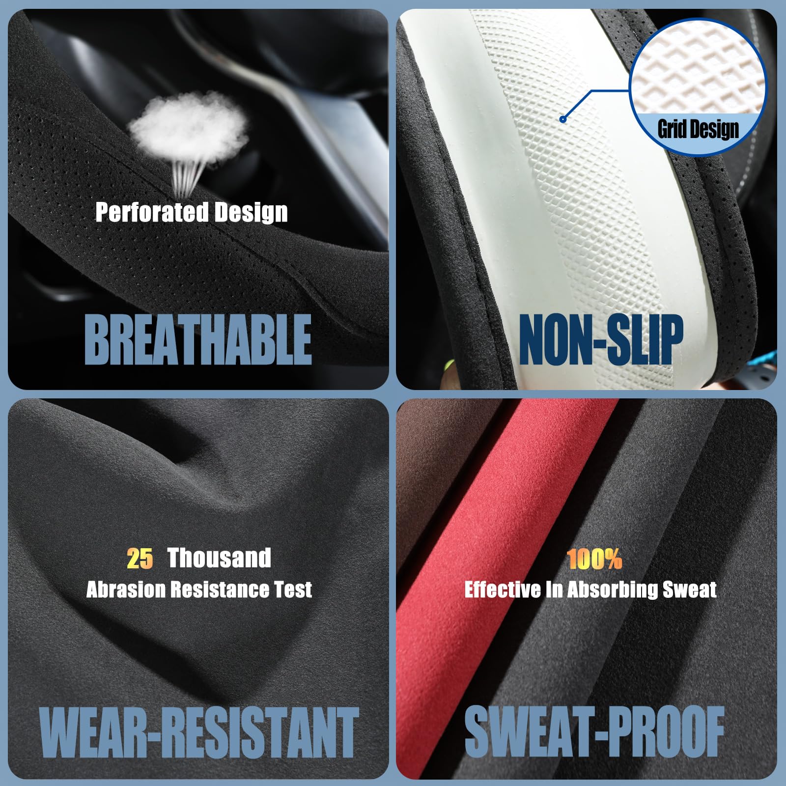Binsheo inner non-slip lattice detail highlighting secure grip and stability