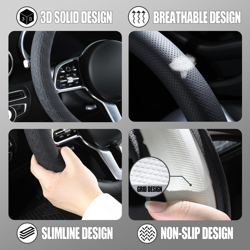 Binsheo side profile illustrating slim fit for closer steering control
