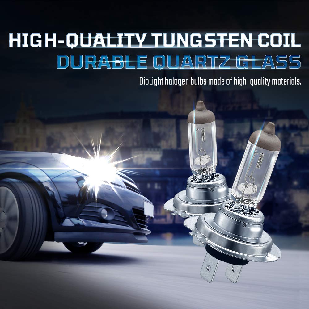 BIOLIGHT KM ten bulbs laid out for spares and fleet convenience