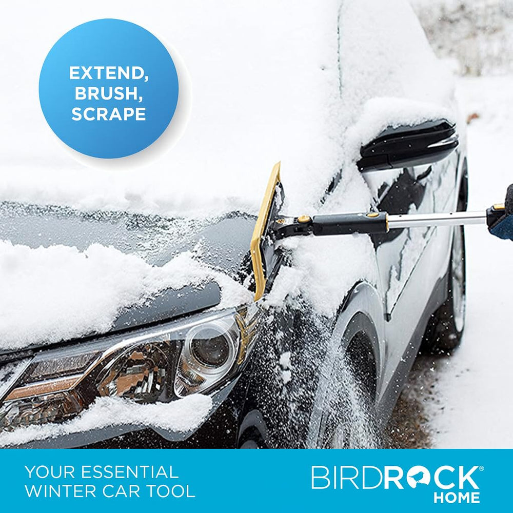 BIRDROCK HOME extended handle reaching truck roof for improved reach