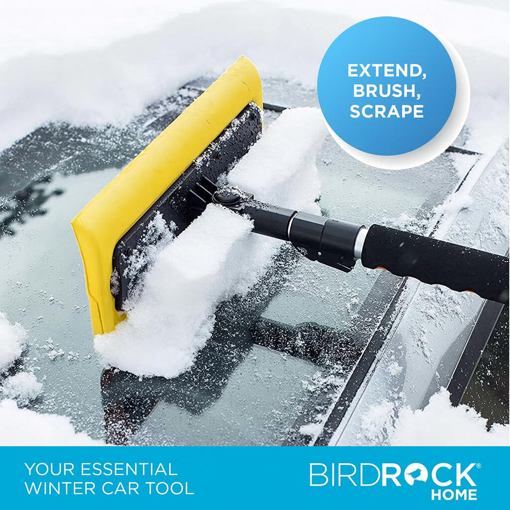 BIRDROCK HOME foam-padded handle detail for comfortable winter gripping