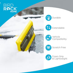 BIRDROCK HOME detachable ice scraper removed for powerful ice clearing