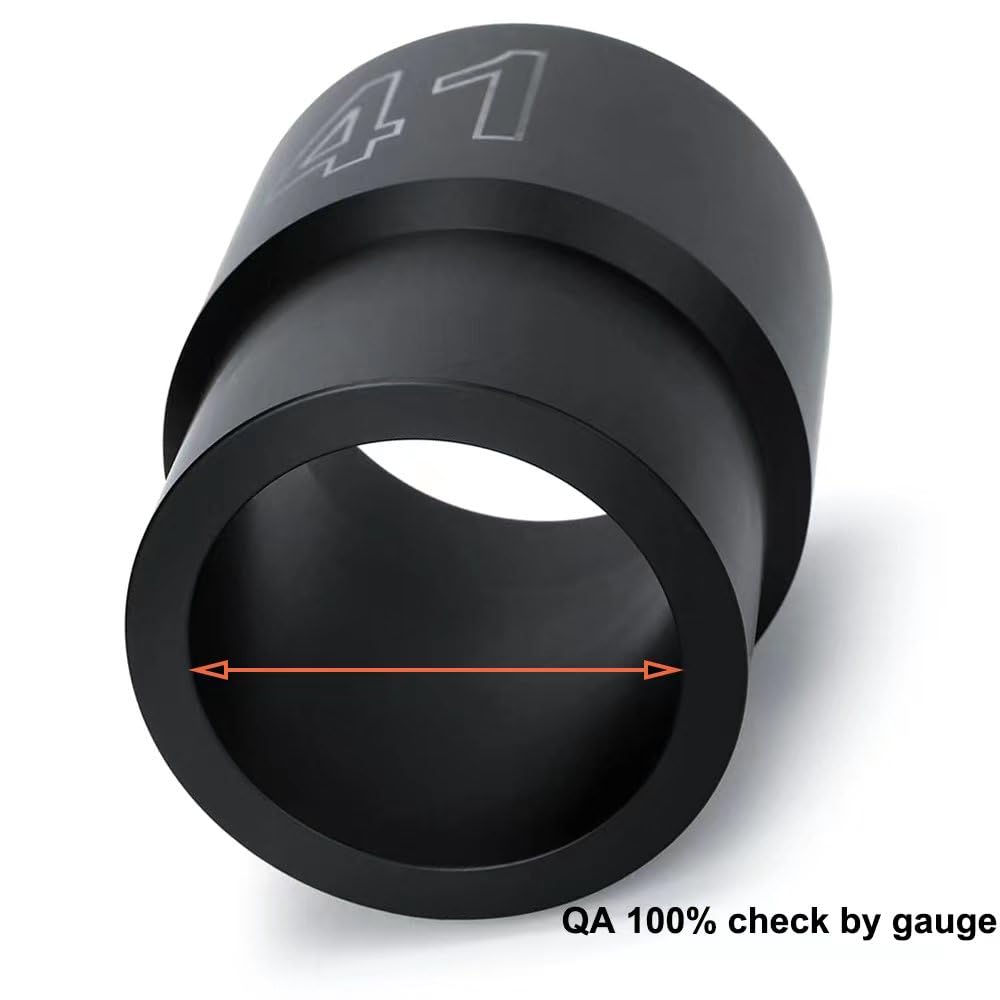 Bisrollnaa driver next to ruler showing 41mm fit and quick verification benefit