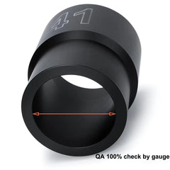 Bisrollnaa driver next to ruler showing 41mm fit and quick verification benefit