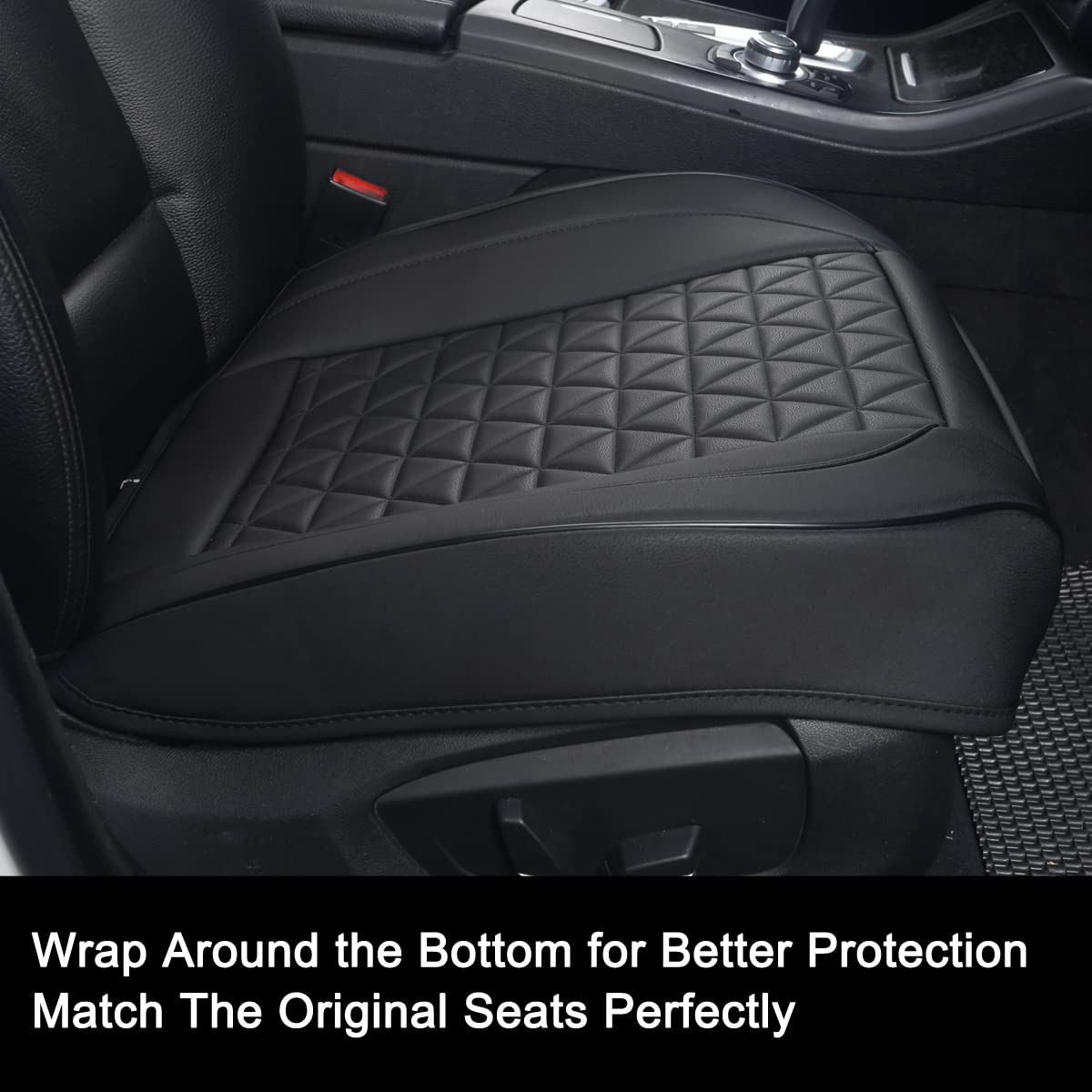 Black Panther seat cover in car lifestyle showing upgraded interior protection