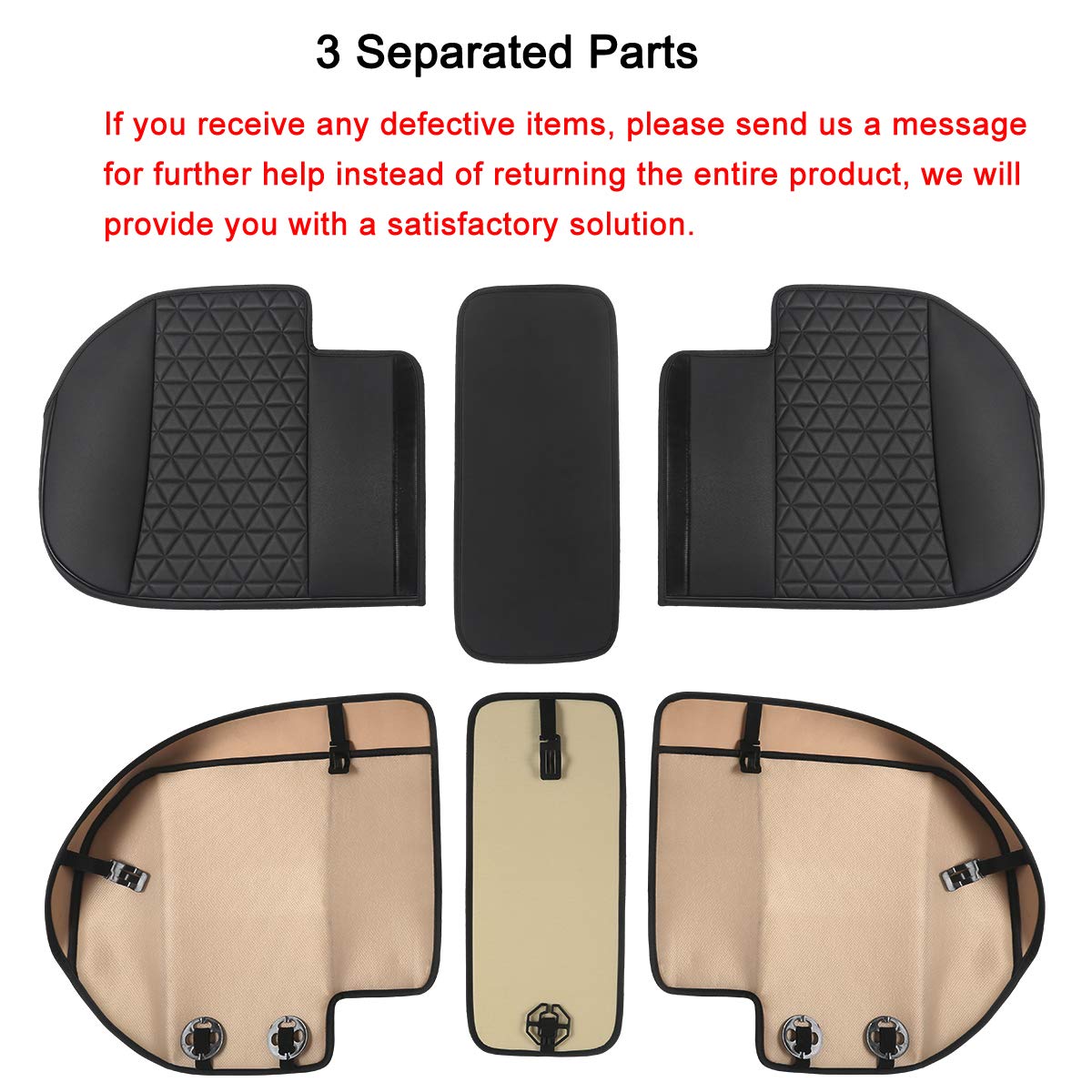 Black Panther non-slip bottom texture providing stable, anti-movement benefit