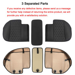 Black Panther non‑slip bottom view securing cover and reducing movement