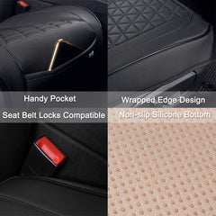 Black Panther non-slip gel underside preventing cover movement in-car
