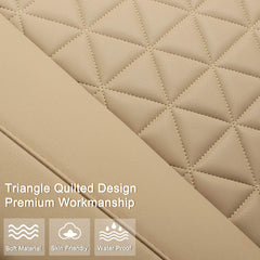 Black Panther wrapped edge detail protecting seat seams and corners
