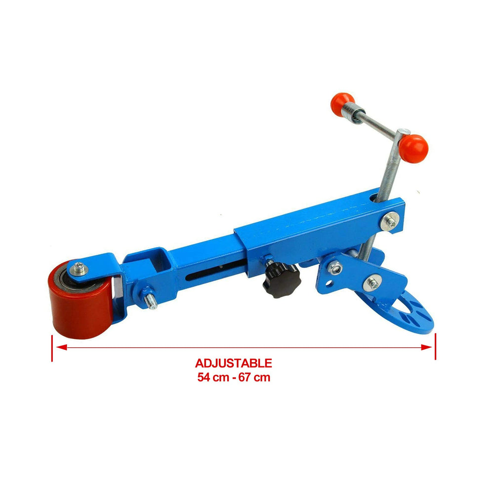 BLACKHORSE-RACING blue powder coat finish protecting metal from corrosion and wear