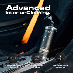 Blackline Gentle APC spray nozzle detail for precise application benefit