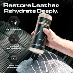 Blackline Rehydrate conditioner pouring to show smooth, non-greasy texture