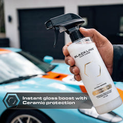 Blackline Vionyx high-gloss wet-look on paint highlighting depth and enhanced reflection