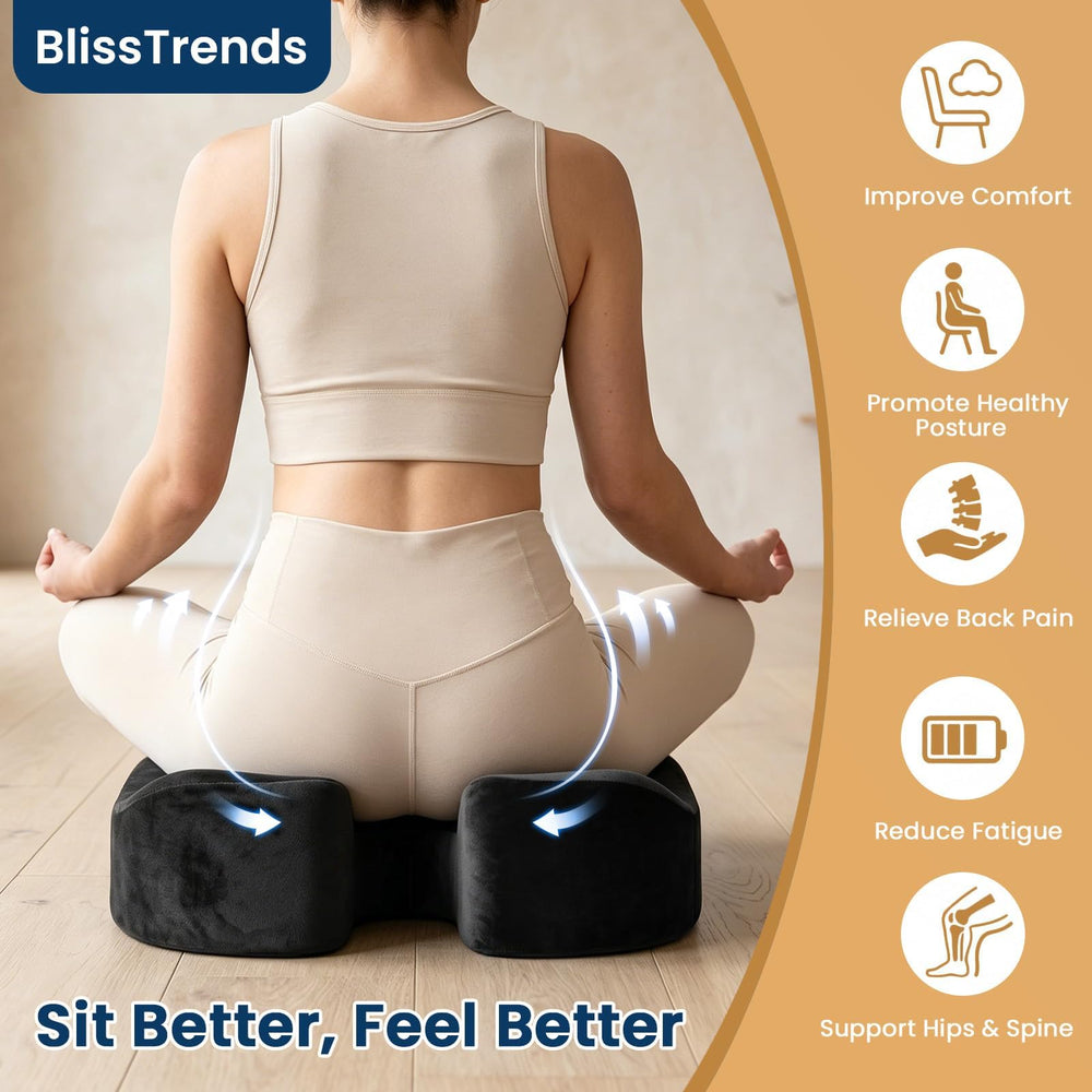 BlissTrends removable velvet cover zipper for easy washing and care