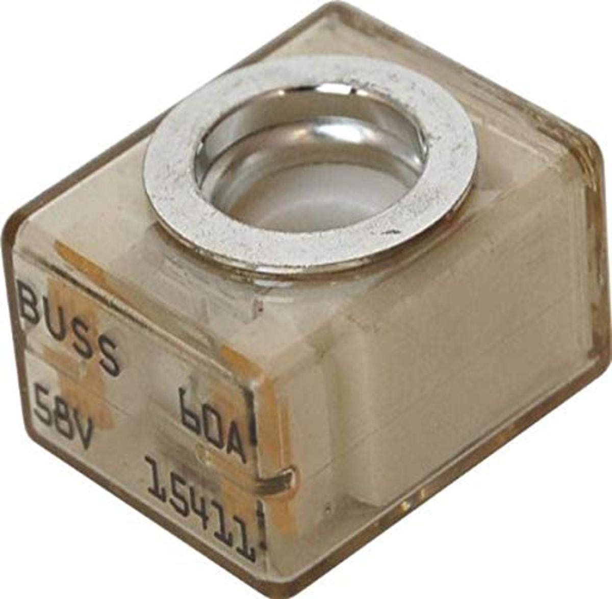 Blue Sea Systems MRBF fuse front view showing blown indicator and easy inspection benefit