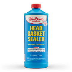 BlueDevil Products 38386 front label showing product name and volume and clear usage benefit