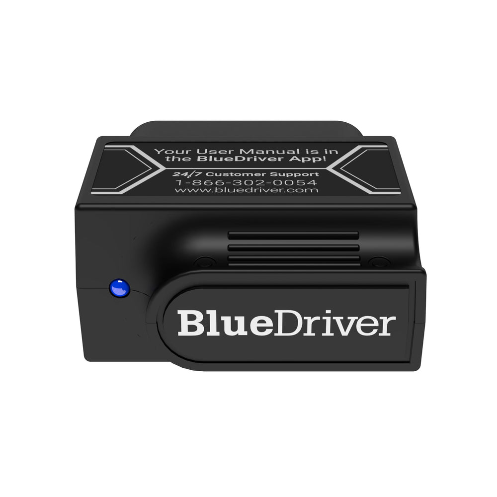 BlueDriver closeup connector detail highlighting secure fit and durable contacts
