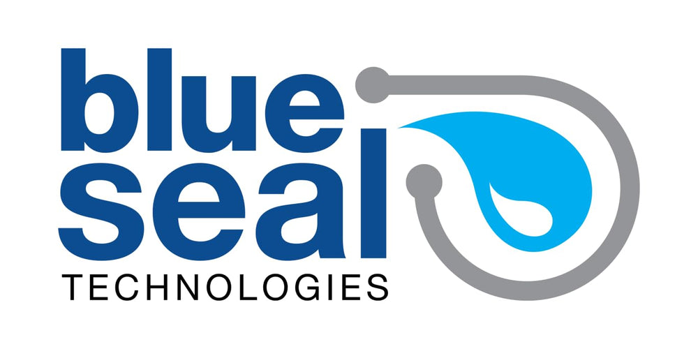 blueseal product label highlighting zero-polymer safety and specs