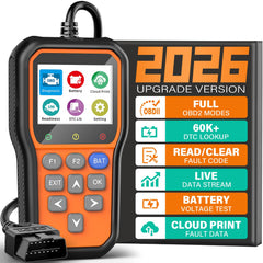 BluSon YM319 front view showing device and port for quick plug-in diagnostics