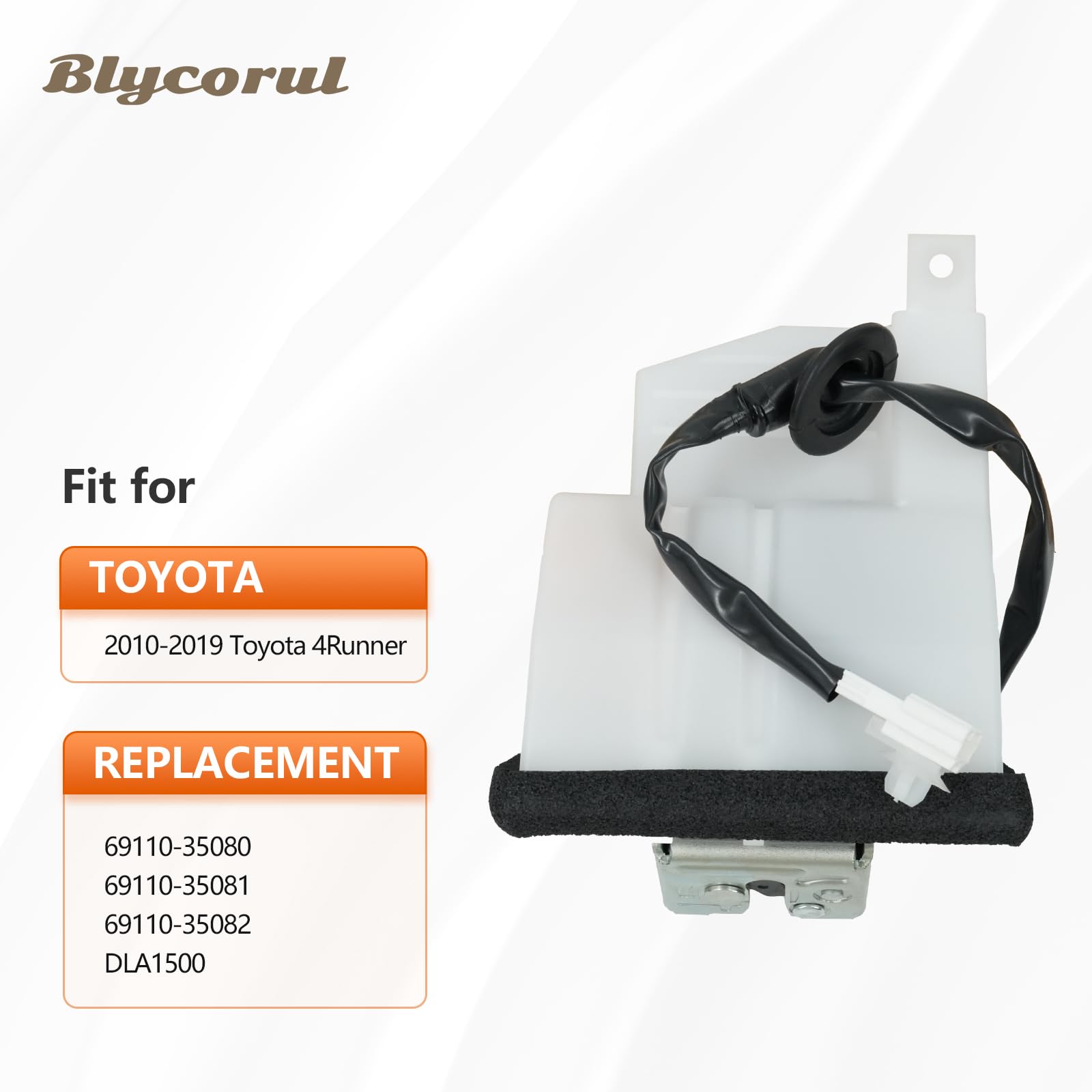 Blycorul close-up of electrical connector ensuring direct plug-and-play connection