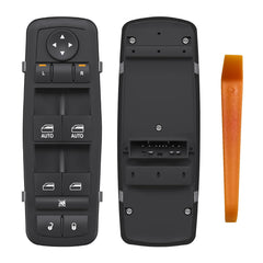 Blycorul master switch front view showing button layout and improved control