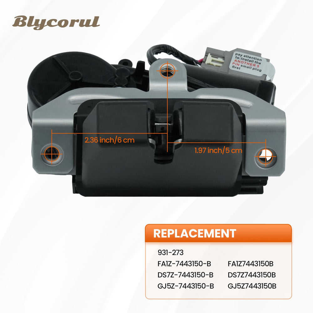 Blycorul mounting holes detail demonstrating bolt pattern for direct fit