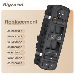 Blycorul switch backside with OE-style connector for direct-fit installation benefit