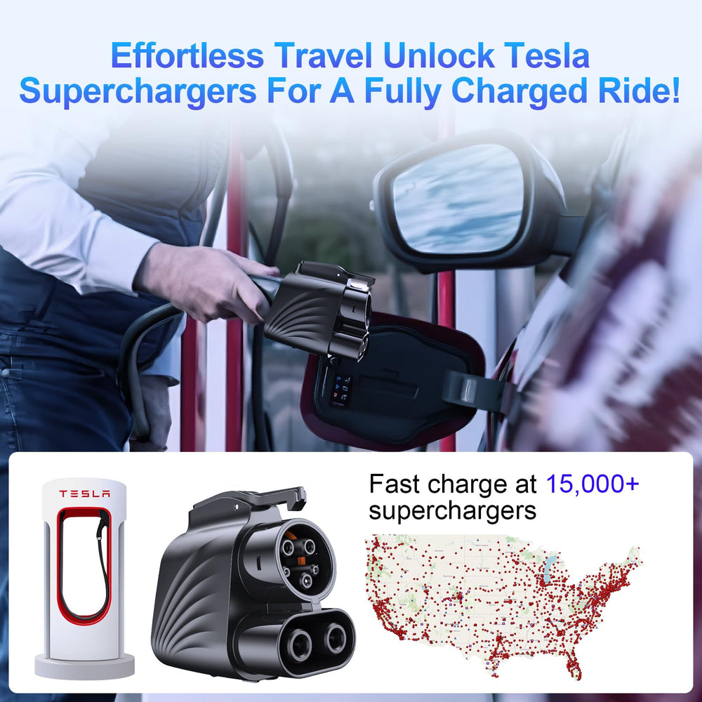 BMKCT connected to Tesla V3 Supercharger showing fast charging access