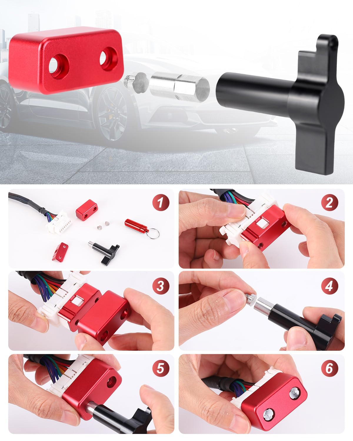 BMKCT close-up of anti-theft screws highlighting tamper-resistant design
