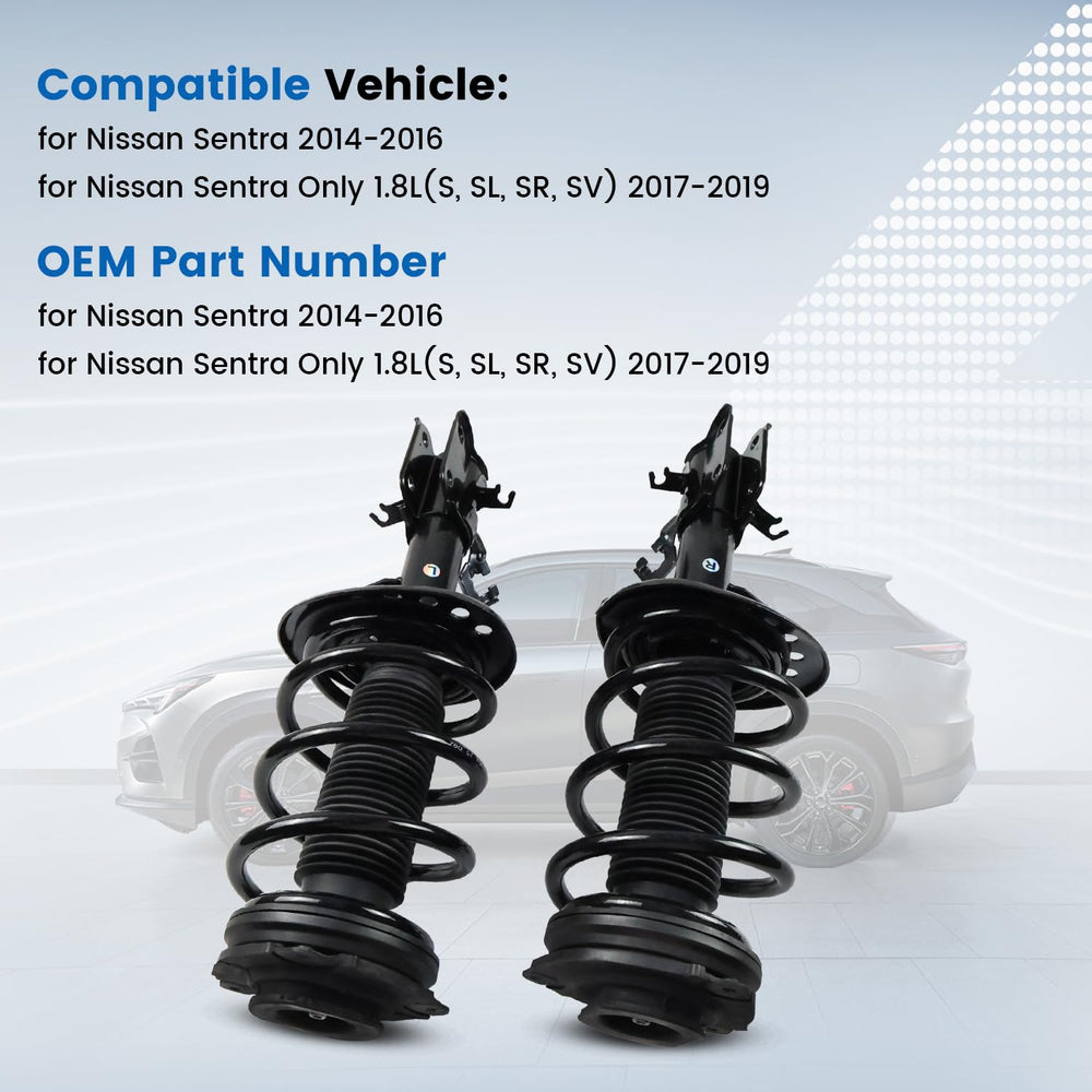 BocraVant strut installed on 2016 Nissan Sentra showing improved stability