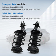 BocraVant strut installed on 2016 Nissan Sentra showing improved stability