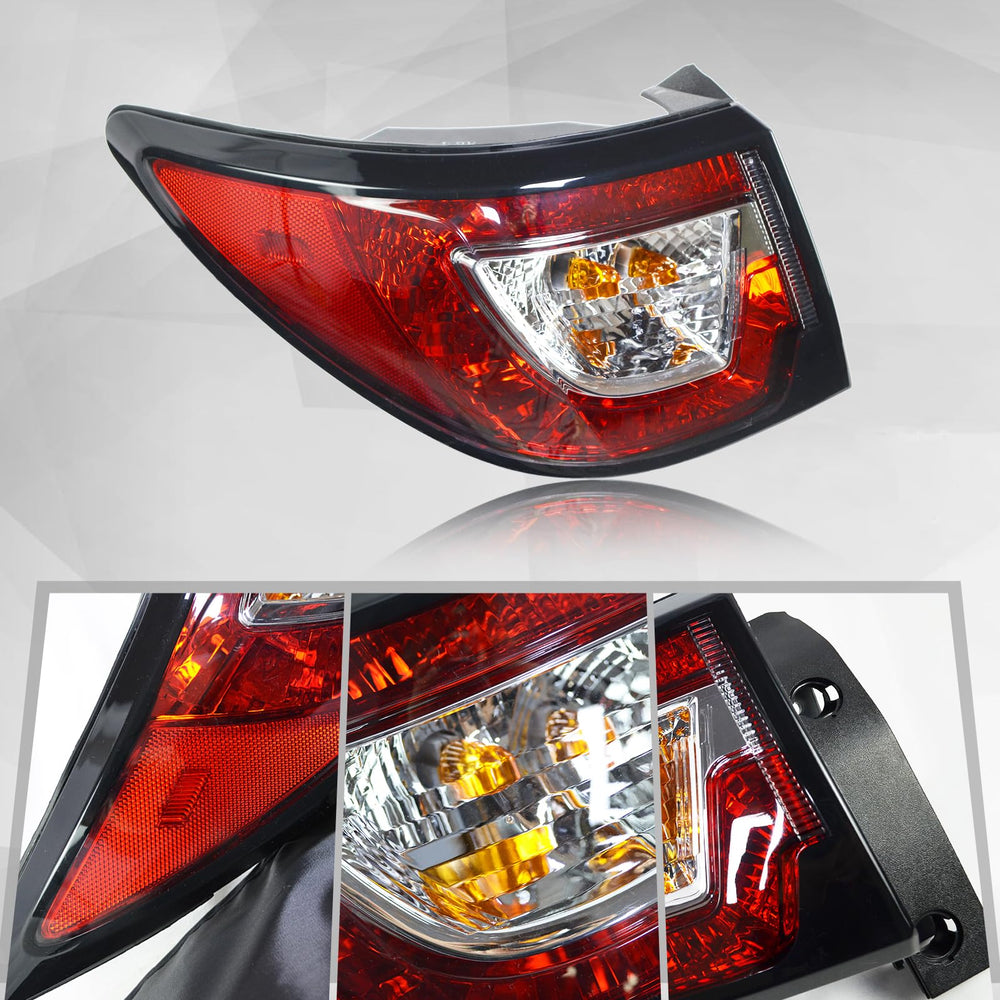BOGYL tail light side profile illustrating contour and alignment benefits