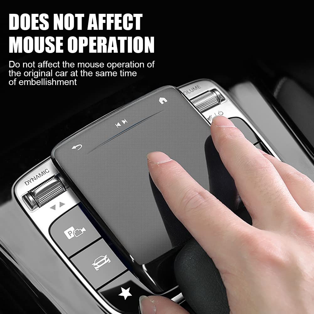 BOHISEN installed on Mercedes center console preserving touch sensitivity